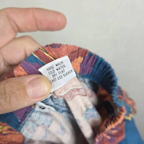 Vtg Chicos Pants Womens 1 L Abstract Cottagecore Grandma Pant Western Aztec - Picture 10 of 12